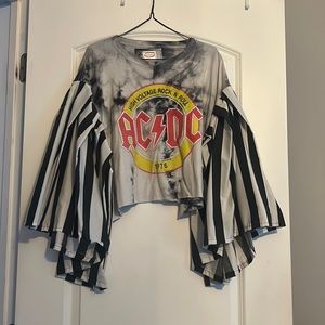 One of a kind AC DC shirt